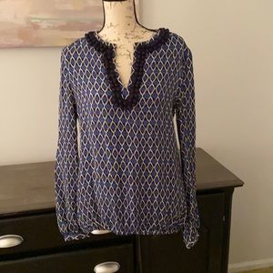 Tory Burch Silk Blouse Size 6